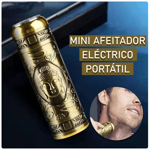 Mini Maquinilla de Afeitar Eléctrica USB - Recortadora Portátil e Inalámbrica para un Afeitado Preciso