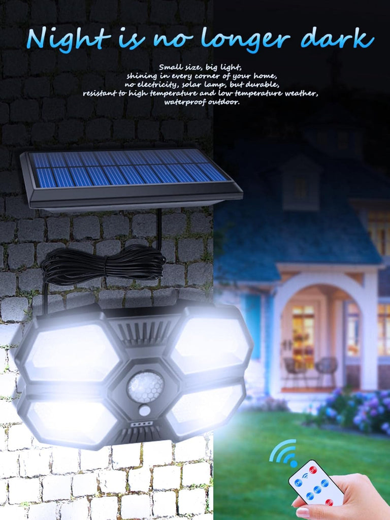 Lámpara de Pared Solar para Exteriores: Iluminación Eficiente y Sostenible